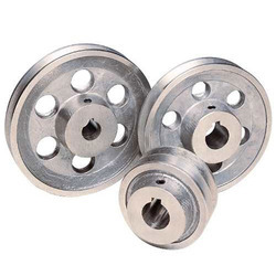 شامل پولی های آلومینومی لبه دار و ناف دار