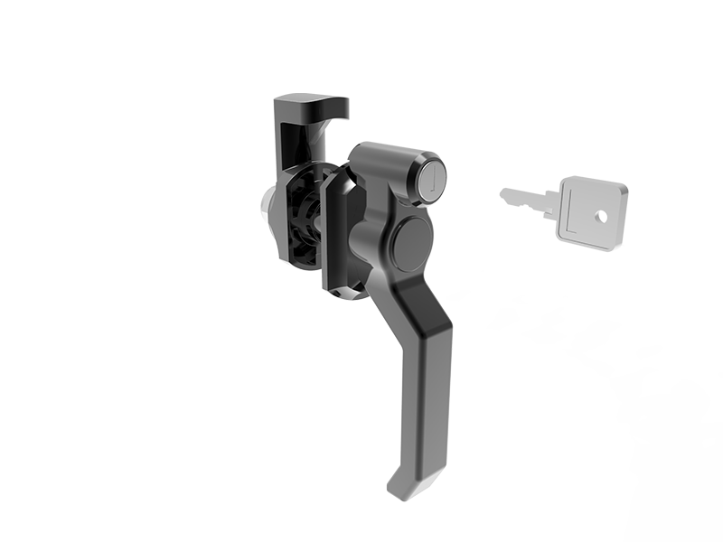 دستگیره گردان کلید دار