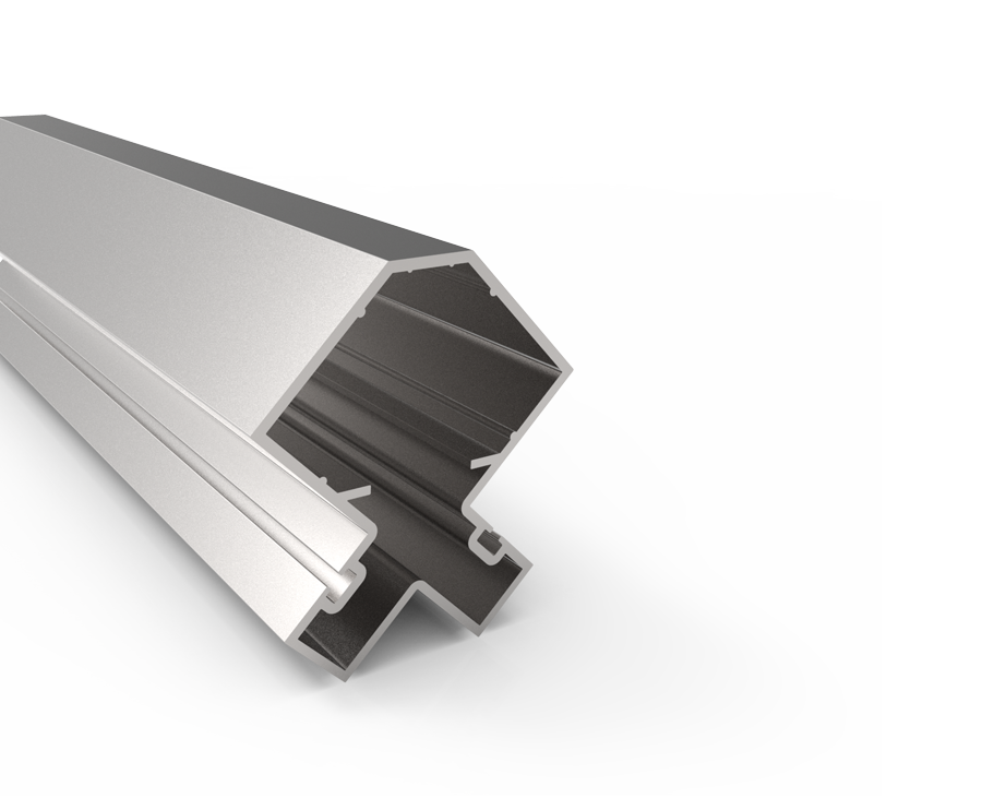 پروفیل  آلومینیومی 4 سانت -پخ دار ویژه